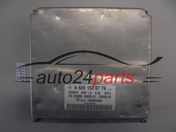 KOMPUTER STEROWNIK SILNIKA MERCEDES BENZ A6281530779 TEMIC