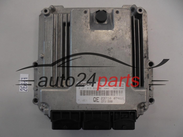 KOMPUTER STEROWNIK SILNIKA RENAULT KOLEOS BOSCH 0 281 019 924, 0281019924, 237100746R
