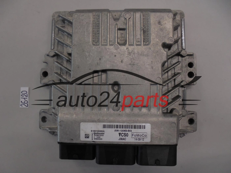 KOMPUTER STEROWNIK SILNIKA FORD AV61-12A650-BVA, AV6112A650BVA, S180133062A, SID807EVO
