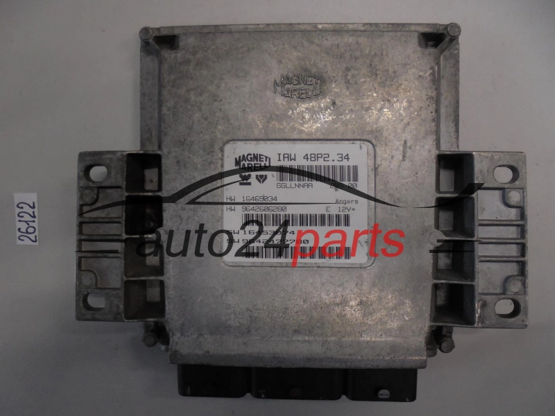KOMPUTER STEROWNIK SILNIKA CITROEN PEUGEOT IAW 48P2.34, IAW48P2.34, IAW48P234, 9642477780