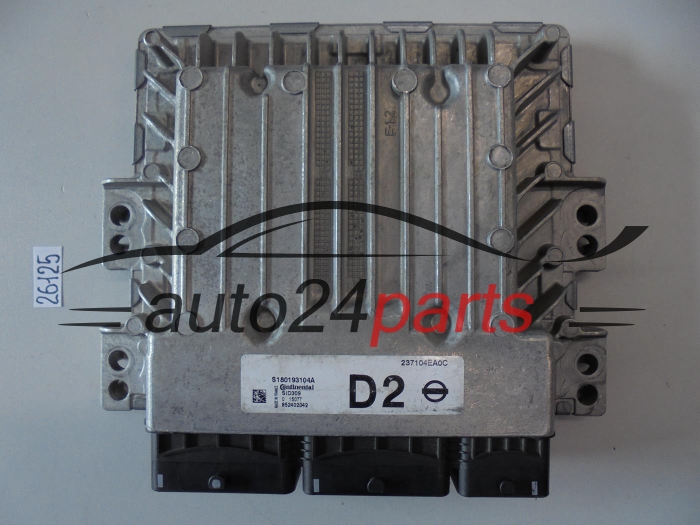 KOMPUTER STEROWNIK SILNIKA NISSAN 237104EA0C, S180193104A, SID309
