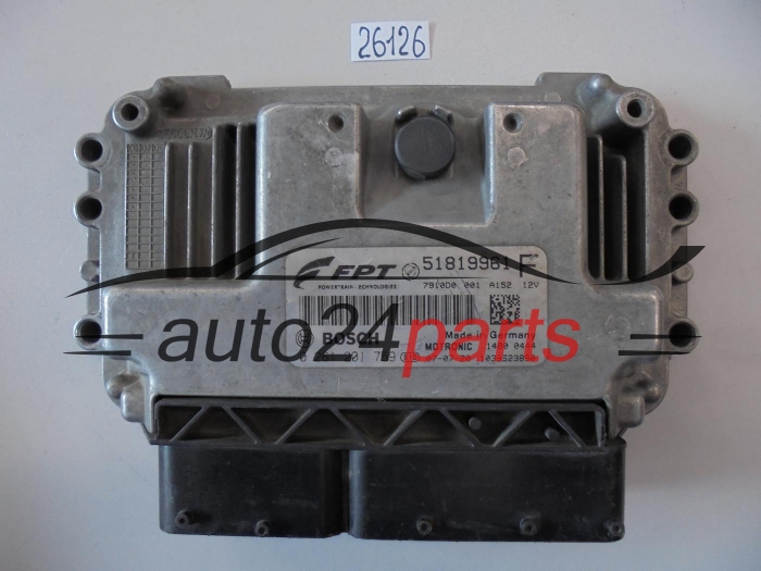 Komputer sterownik silnika Alfa Romeo / Fiat 0261201759 51819961F