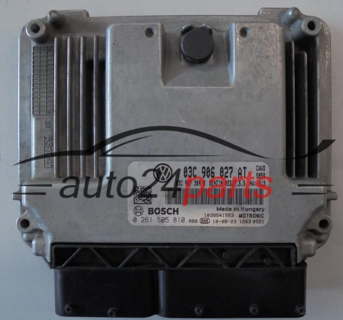 VOLKSWAGEN SCIROCCO 1.4 TSI 03C906027AT, 03C 906 027 AT, 03C907309B, 03C 907 309 B, BENZIN MED17.5.5 CAVD 5859, BOSCH 0261S05810, 0 261 S05 810