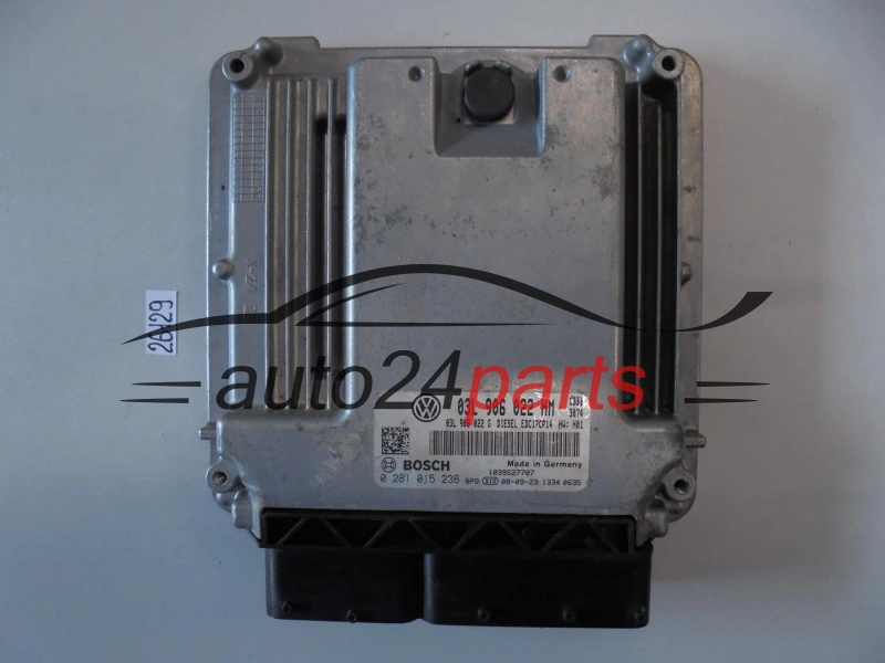 Sterownik silnika AUDI VW VOLKSWAGEN BOSCH 0281015236 03L906022HM EDC17CP14 - 26129