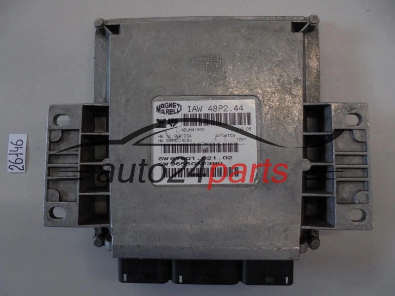 KOMPUTER STEROWNIK SILNIKA FIAT BOXER JUMPER IAW48P2.44, IAW48P244, 9655052380
