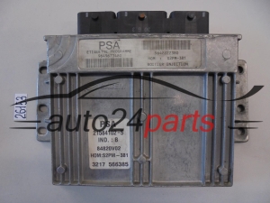 KOMPUTER STEROWNIK SILNIKA CITROEN C2 C3 Sagem 21584102-5, 215841025, 9649673480, 9642222380 - 19900 , 26153