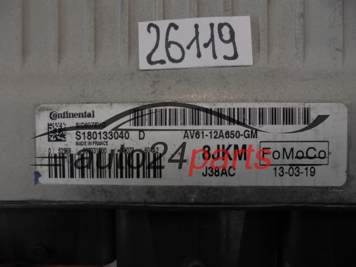 FORD AV61-12A650-GM, AV6112A650GM, S180133040D, SID807EVO