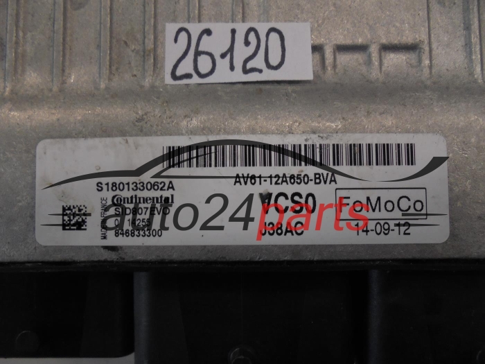 FORD AV61-12A650-BVA, AV6112A650BVA, S180133062A, SID807EVO