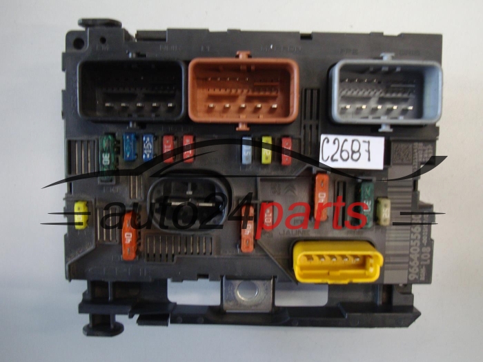 CENTRALKA STEROWNIK MODUL BSM CITROEN PEUGEOT 9664055680, BSM-L08-00