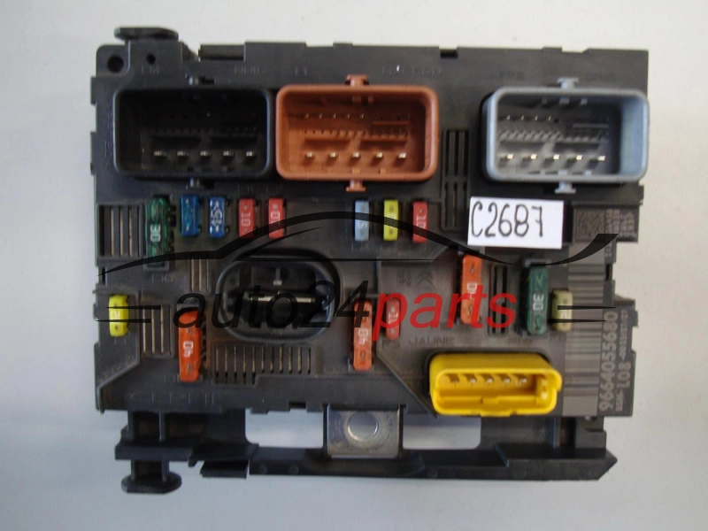 CENTRALKA STEROWNIK MODUL BSM CITROEN PEUGEOT 9664055680, BSM-L08-00