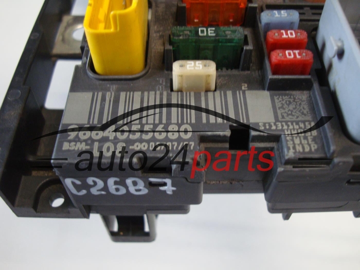 CENTRALKA STEROWNIK MODUL BSM CITROEN PEUGEOT 9664055680, BSM-L08-00