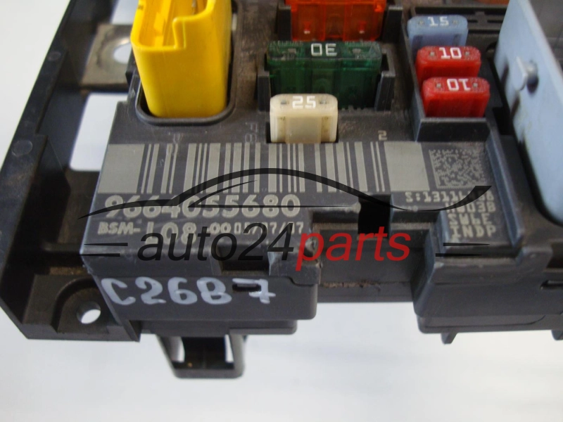 CENTRALKA STEROWNIK MODUL BSM CITROEN PEUGEOT 9664055680, BSM-L08-00