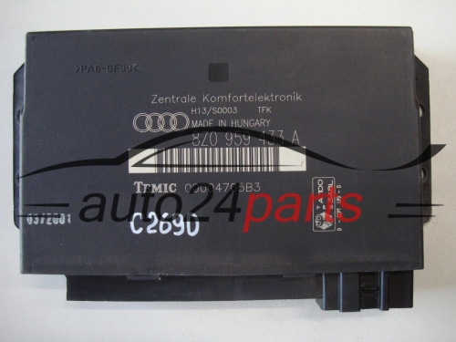 CENTRALKA MODUL KOMFORTU AUDI TEMIC 00002644B5, 8Z0 959 433 AC, 8Z0959433AC