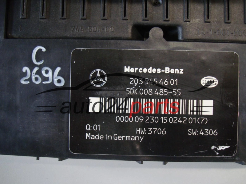 CENTRALKA MODUL STEROWNIK MERCEDES BENZ 2035454601, 5DK008485-55