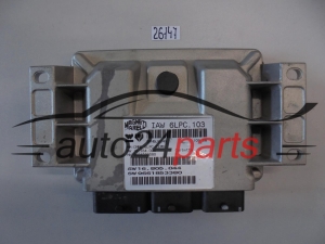 MOTORSTEUERGERÄT ECU STEUERGERÄT CITROEN IAW 6LPC.103, IAW6LPC103, IAW6LPC.103, 9661853380