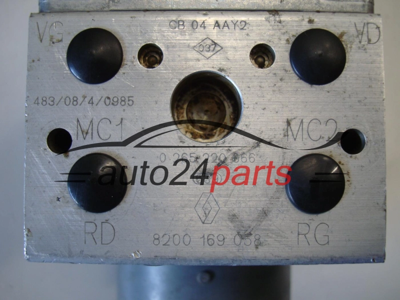 ABS POMPA I STEROWNIK RENAULT BOSCH 0 265 220 666, 0265220666, 8200169058, 0273004661