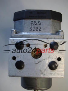 POMPE HYDRAULIQUE ET CALCULATEUR d'ABS RENAULT BOSCH 0 265 220 666, 0265220666, 8200169058, 0273004661