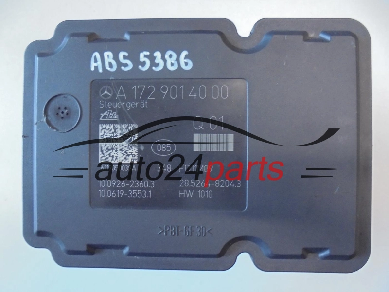 POMPA ABS I STEROWNIK MERCEDES BENZ A1724312512, A1729014000