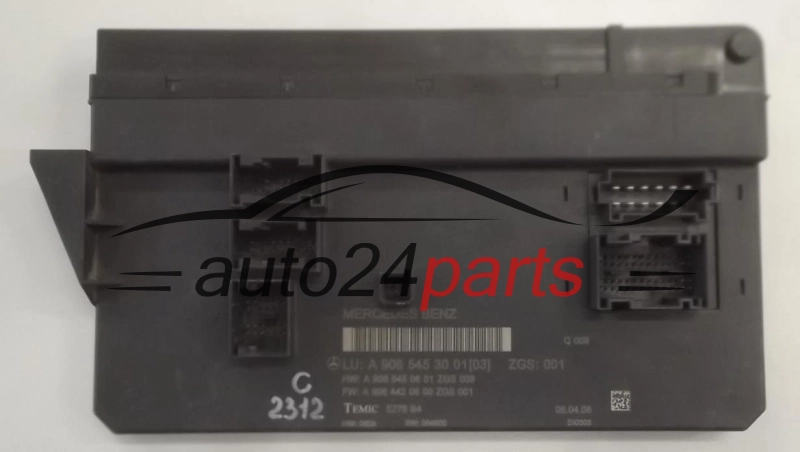 CENTRALKA MODUL STEROWNIK BSI MERCEDES BENZ SPRINTER A 906 545 30 01, A9065453001