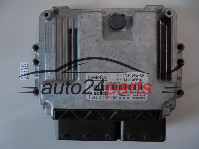 KOMPUTER STEROWNIK SILNIKA FORD 0261S12874, FM5A-12A650-ADB, FM5A12A650ADB
