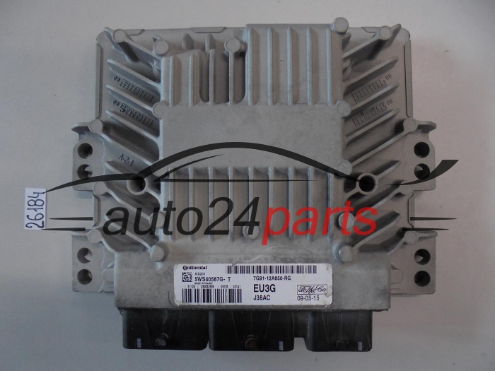 KOMPUTER STEROWNIK SILNIKA FORD 7G9112A650RG, 7G91-12A650-RG, 5WS40587G-T, 5WS40587GT, SID206