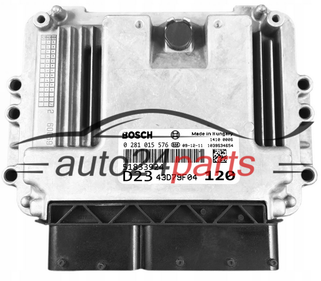 KOMPUTER STEROWNIK SILNIKA FIAT DUCATO BOSCH 0281015576, 0 281 015 576, 51833924