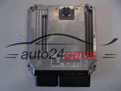 KOMPUTER STEROWNIK SILNIKA VW VOLKSWAGEN T5 1.9 TDI 038906016T, 038 906 016 T, BOSCH 0 281 012 761, 0281012761, DIESEL EDC16U31
