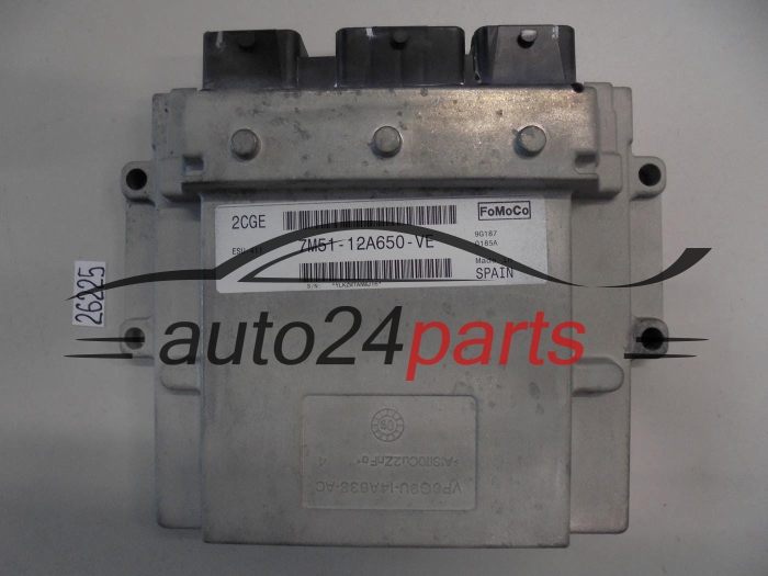 KOMPUTER STEROWNIK SILNIKA FORD FOCUS 1.8, 7M51-12A650-VE, 7M5112A650VE, 2CGE