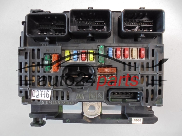 CENTRALKA MODUL STEROWNIK KOMFORTU PEUGEOT S118983002Q, BSM-L02-00, BSML0200
