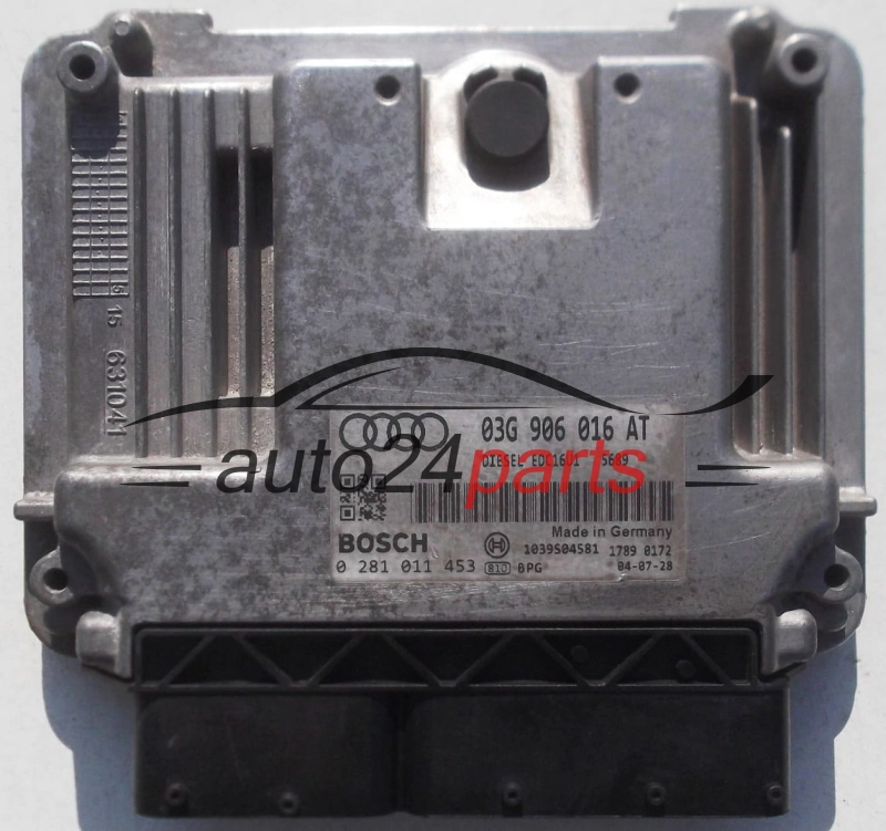 KOMPUTER STEROWNIK SILNIKA AUDI A3 2.0 TDI BKD BOSCH 0281011453