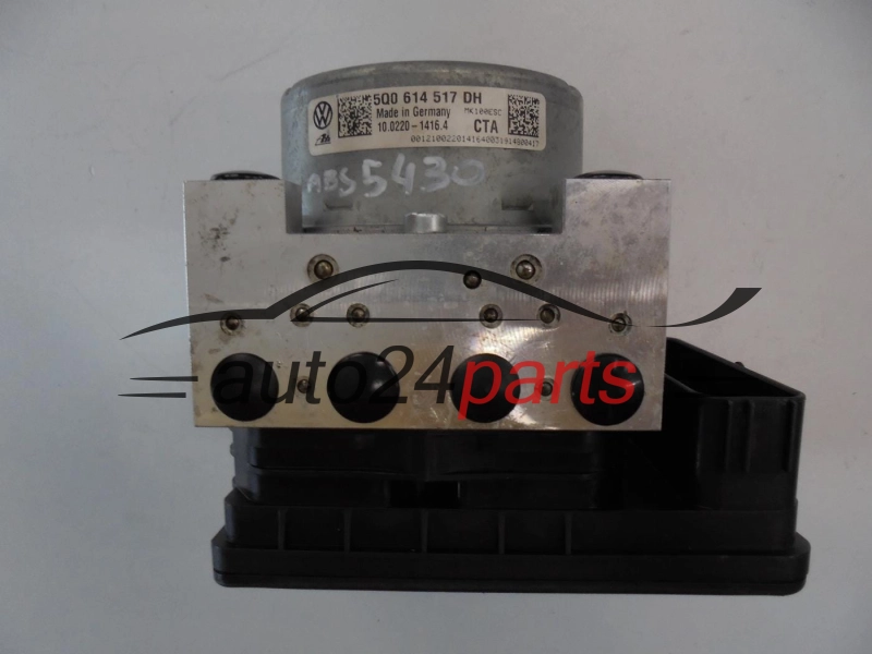 POMPA ABS I STEROWNIK VOLKSWAGEN SKODA 5Q0 614 517 DH 5Q0614517DH 28.5158-7652.3 28515876523