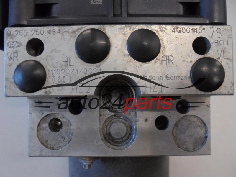 POMPA ABS I STEROWNIK AUDI 0265250484 4G0614517S 4G0907379J 0265960419