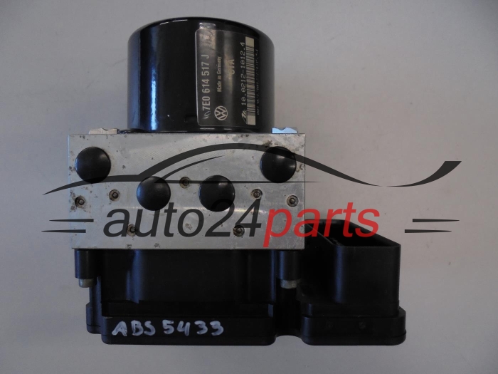 ABS POMPA I STEROWNIK VOLKSWAGEN T5 7E0614517J, 7E0907379L