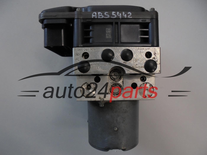 Pompe ABS et calculateur AUDI 0265250328 4G0614517B 4G0907379B 0265960352