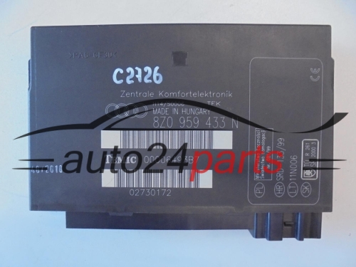 CENTRALKA MODUL KOMFORTU AUDI 8Z0 959 433 N 8Z0959433N