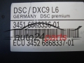 POMPA ABS I STEROWNIK BMW 3451 6856841-01 34516856841-01 0265244302 0265956346