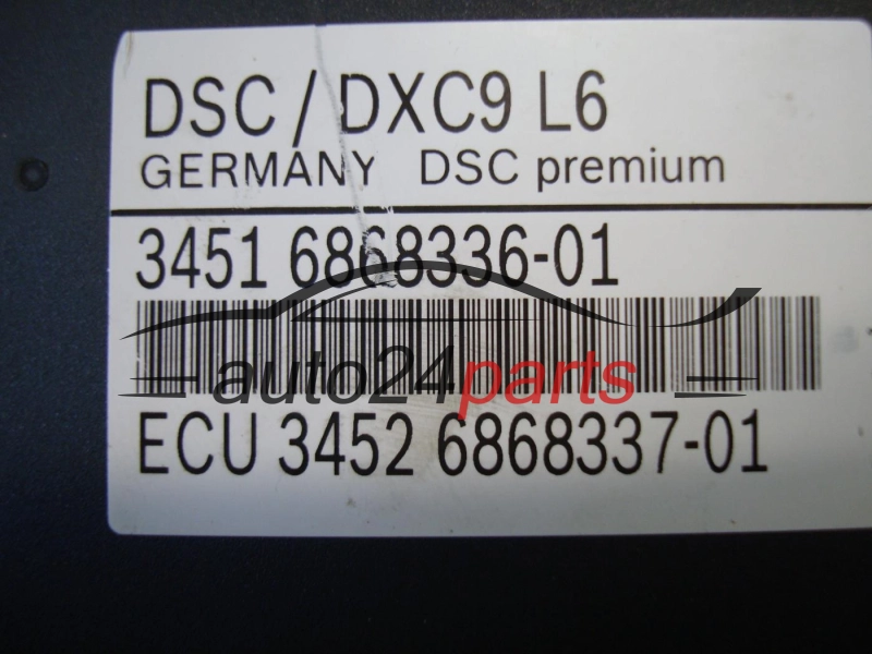 POMPA ABS I STEROWNIK BMW 3451 6856841-01 34516856841-01 0265244302 0265956346