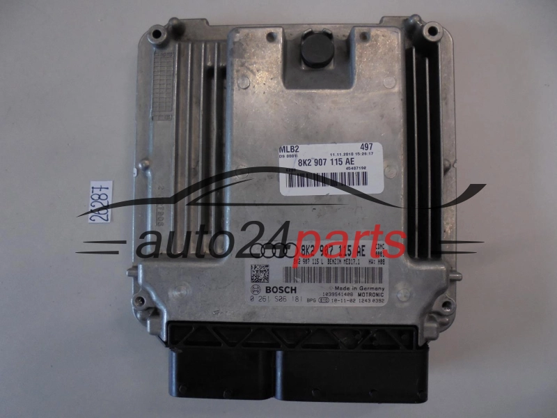 Komputer sterownik silnika Audi 0261S06181 8K2907115AE