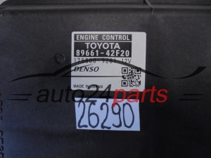 KOMPUTER STEROWNIK SILNIKA TOYOTA RAF 4 89661-42F20, 8966142F20, 175800-9281, 1758009281
