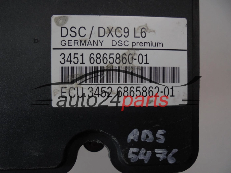 ABS POMPA I STEROWNIK BMW 3451-6856841-01 3451685684101 0265956044 6865862