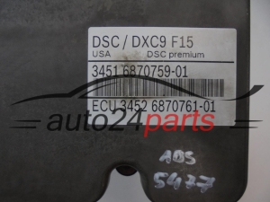 ABS POMPA I STEROWNIK BMW X5 3451- 6874801-01 34516874801-01 3451687480101 0265254430 6870761 0265956331