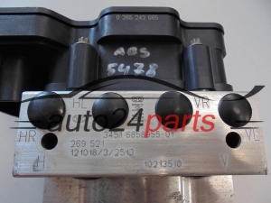 ABS POMPA I STEROWNIK BMW 3451 6858955-01 34516858955-01 3451685895501 0265242665 0265956044
