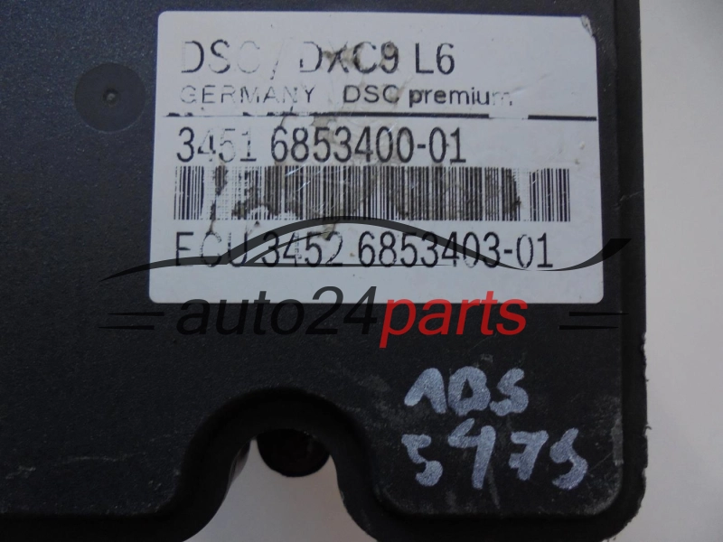 ABS POMPA I STEROWNIK BMW 3451 6858955-01 34516858955-01 3451685895501 0265242665 0265956044