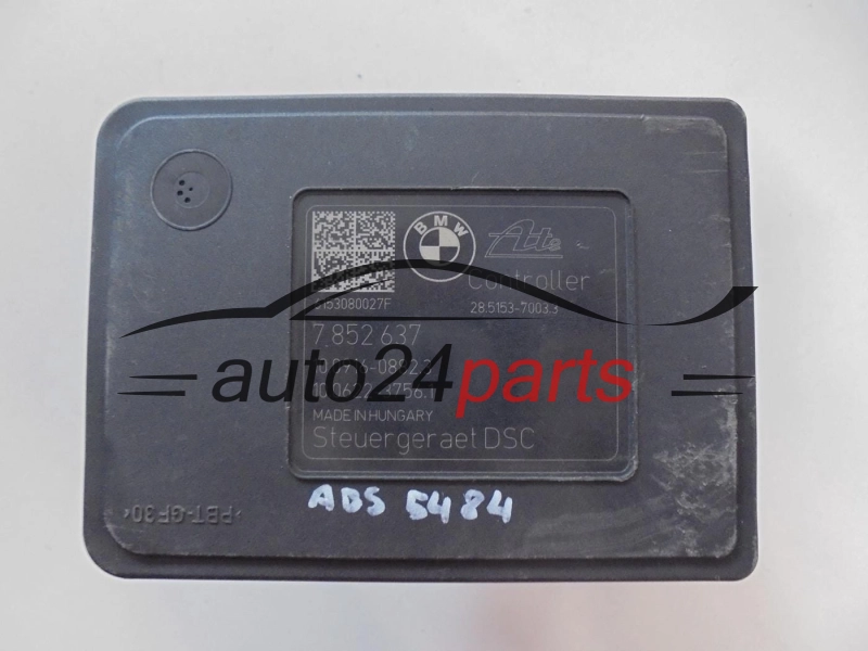 POMPA ABS I STEROWNIK BMW 3451-7852637-01 3451785263701 7852637
