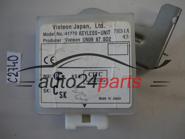 FORD RANGER VISTEON UN09675DR 41770