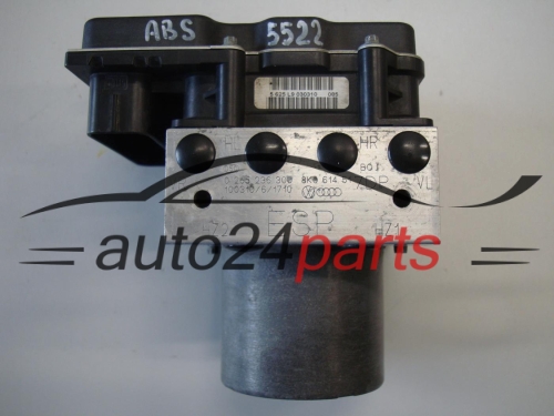 ABS POMPA I STEROWNIK AUDI A4 BOSCH 0 265 236 300, 0265236300, 8K0614517DP, 0265951469, 8K0907379BB