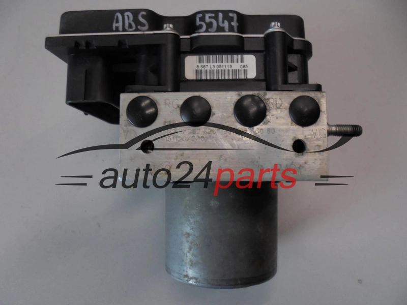 ABS POMPA I STEROWNIK CITROEN PEUGEOT 0265252826, 9808066080, 0265952303
