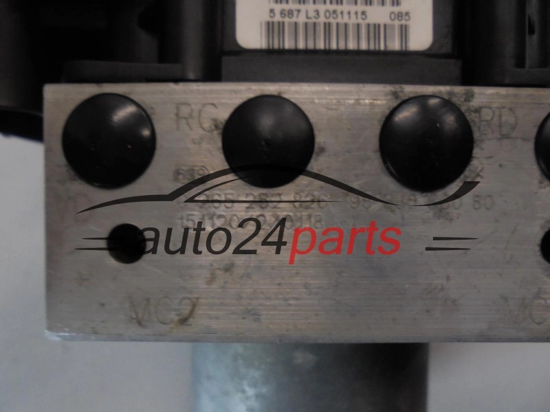 ABS POMPA I STEROWNIK CITROEN PEUGEOT 0265252826, 9808066080, 0265952303