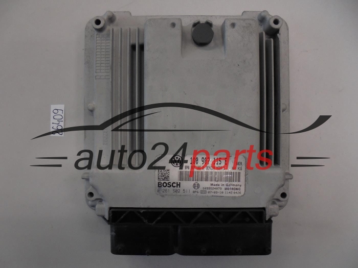 KOMPUTER STEROWNIK SILNIKA VOLKSWAGEN 0261S02511 1Q0907115E MED9.1