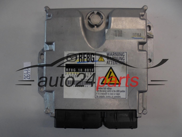 KOMPUTER STEROWNIK SILNIKA MAZDA RF8G 18 881F RF8G18881F 275800-8106 2758008106